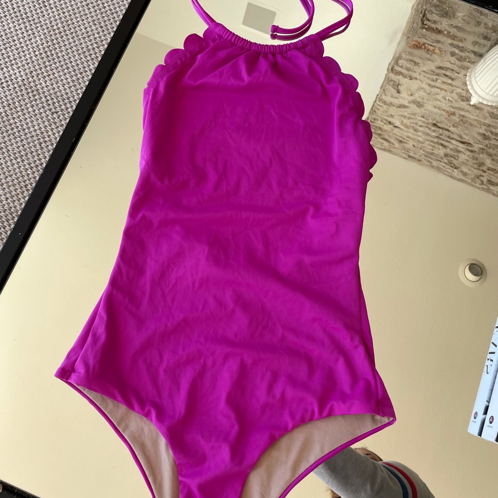 - Fuscia Vanilla Beach one piece swimsuit